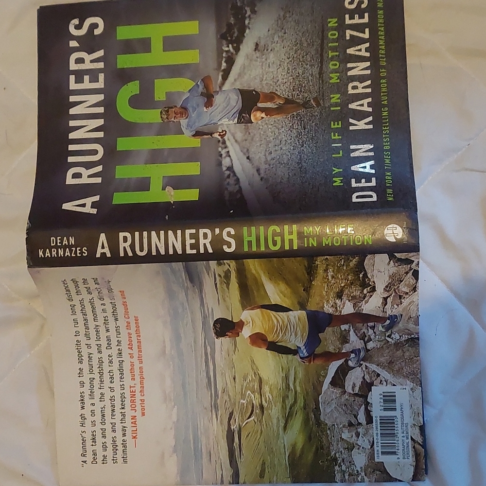 A Runner's High Book by Dean Karnazes